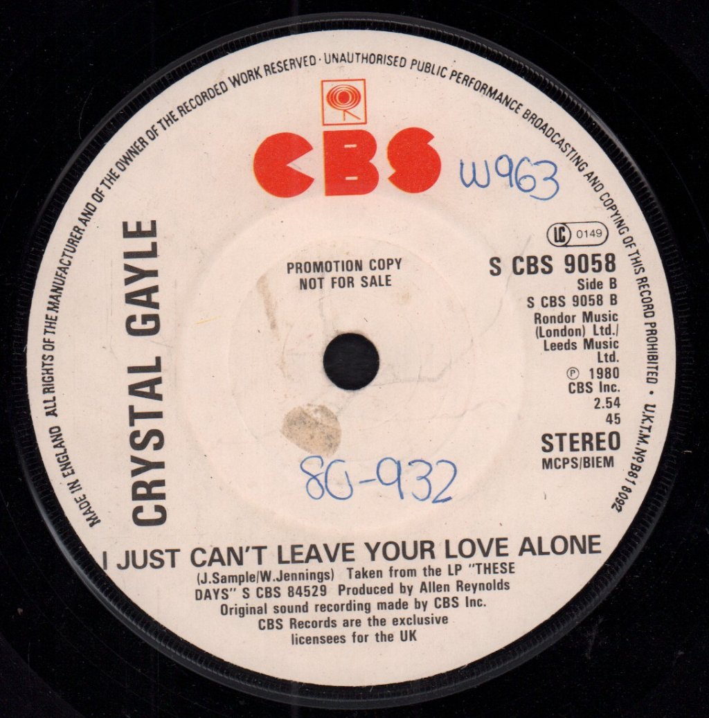 Crystal Gayle - If You Ever Change Your Mind - 7 Inch