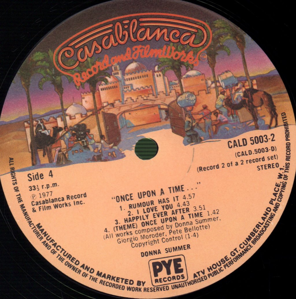 Donna Summer - Once Upon A Time - Double Lp