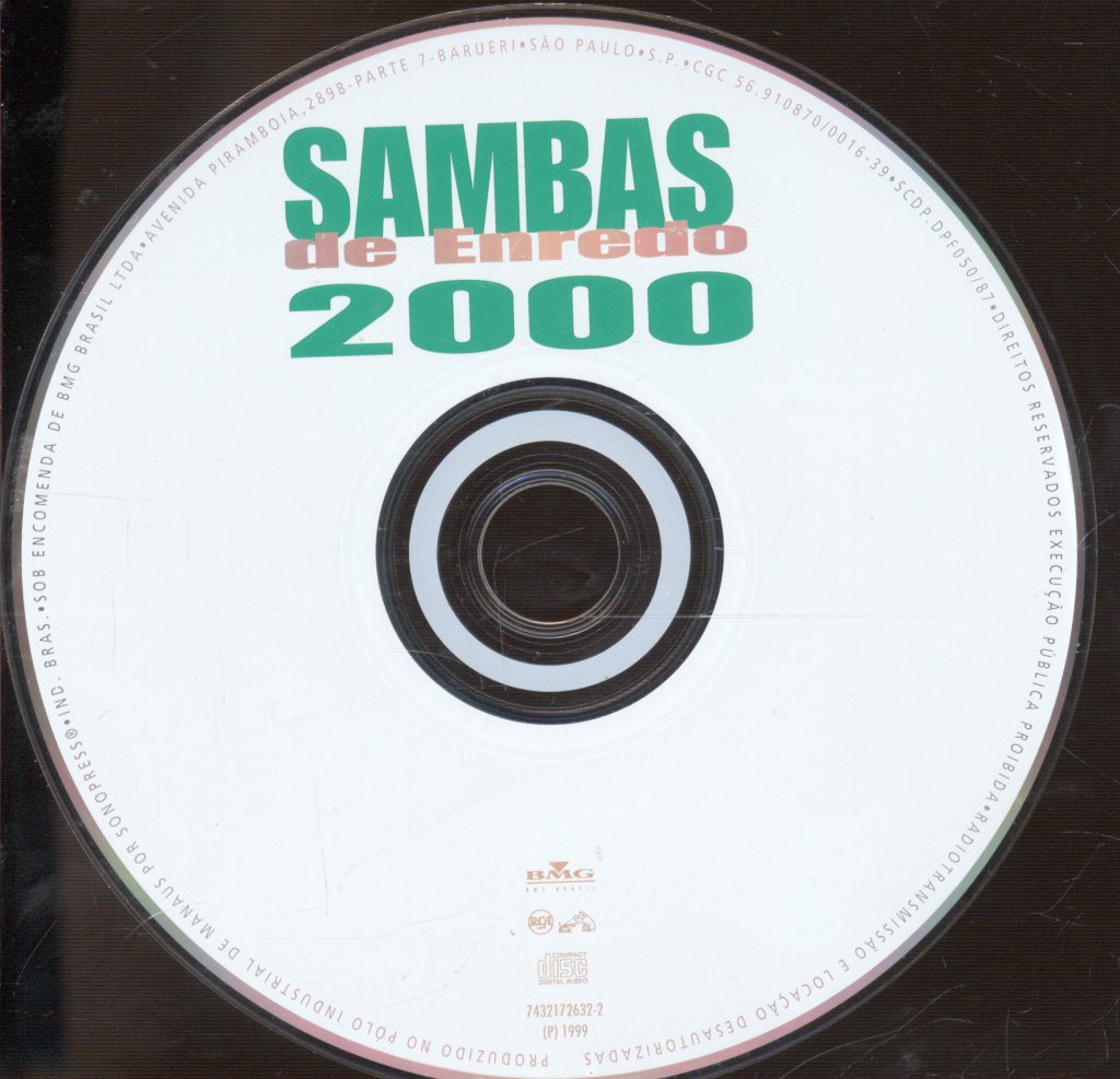 Various Artists - Sambas De Enredo 2000 - Cd