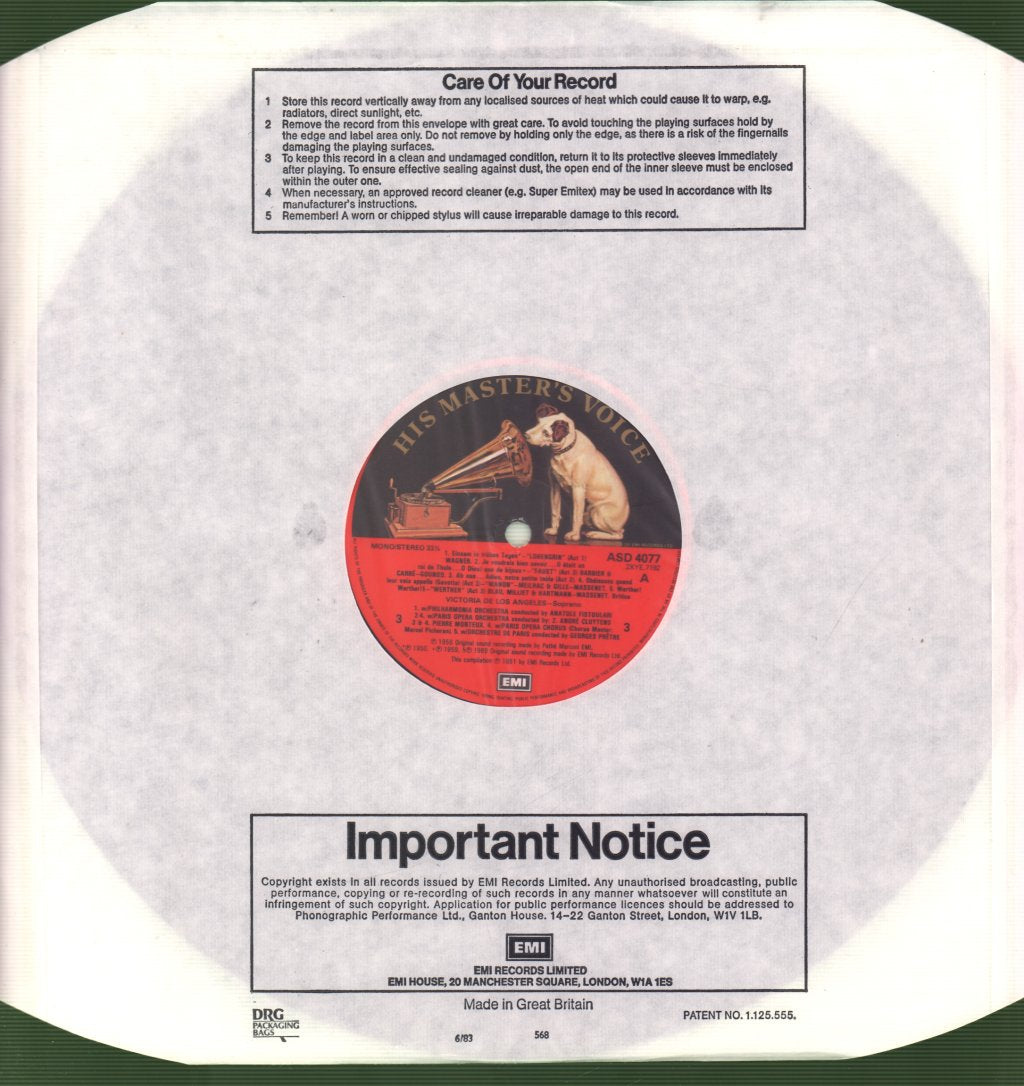 Victoria De Los Angeles - Art Of - Lp