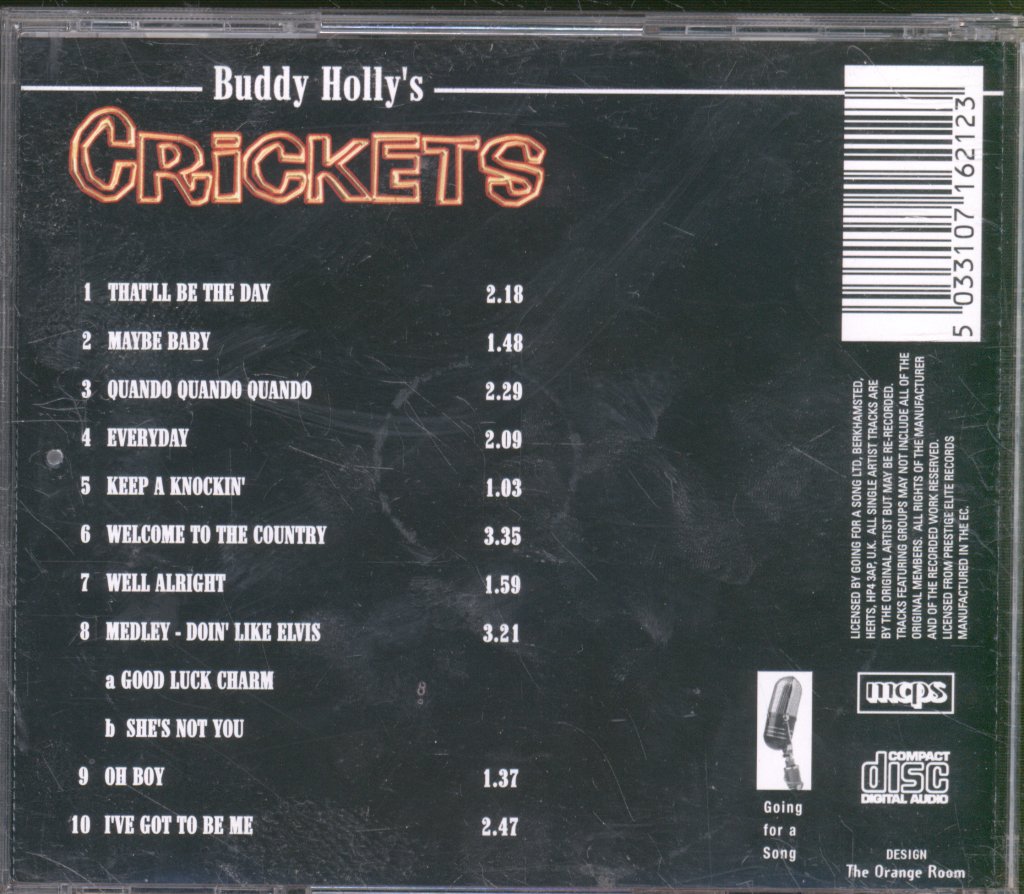 Buddy Holly - Buddy Holly's Crickets - Cd