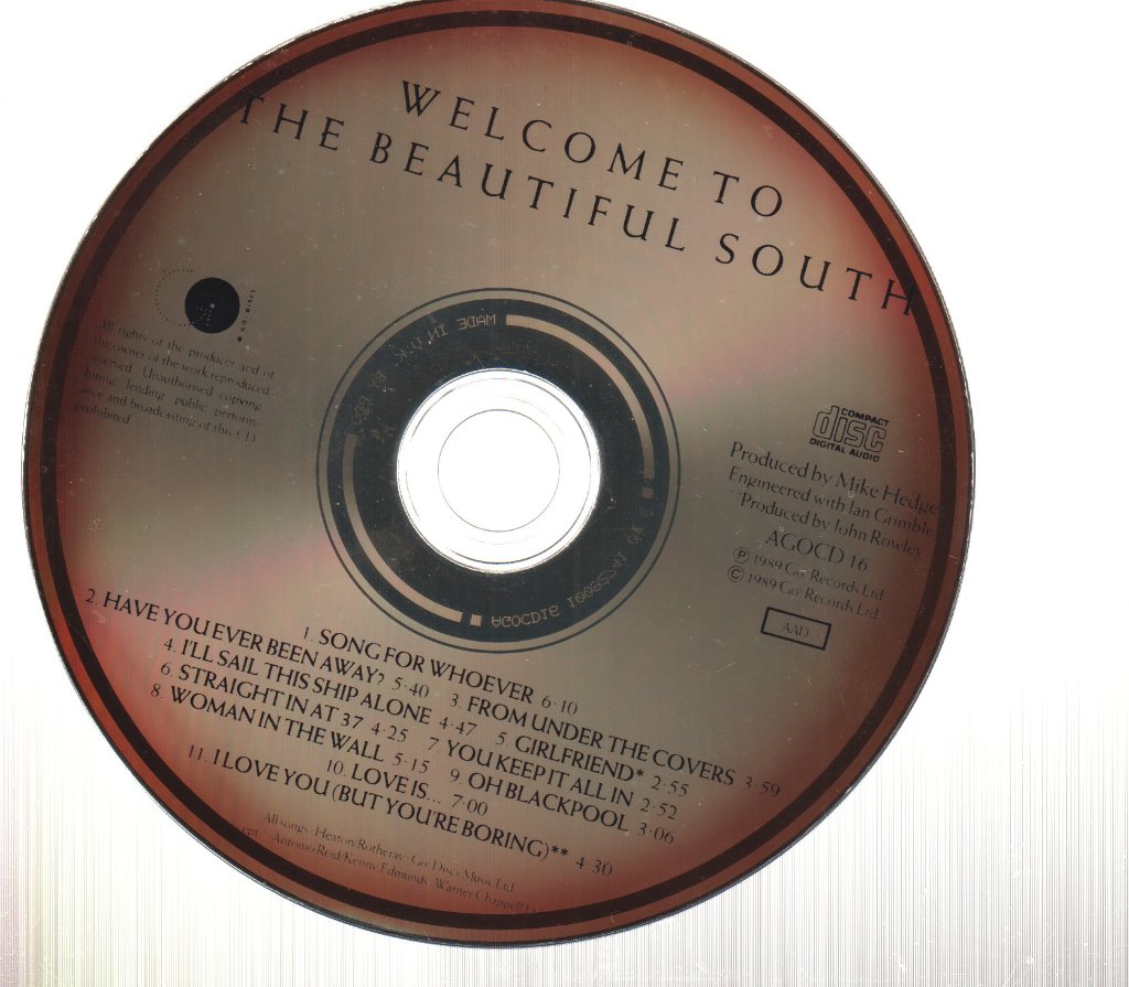 Beautiful South - Welcome To The Beautiful South - Cd