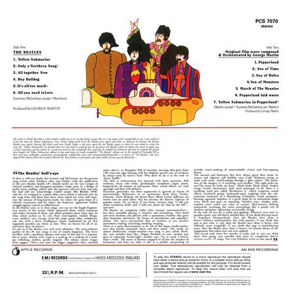 Beatles - Yellow Submarine - Lp