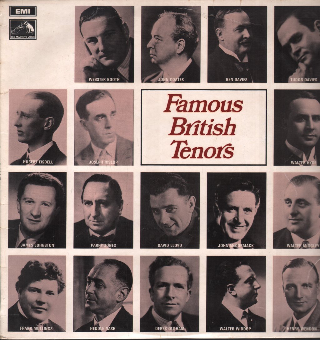 Various Artists - Famous British Tenors - Lp