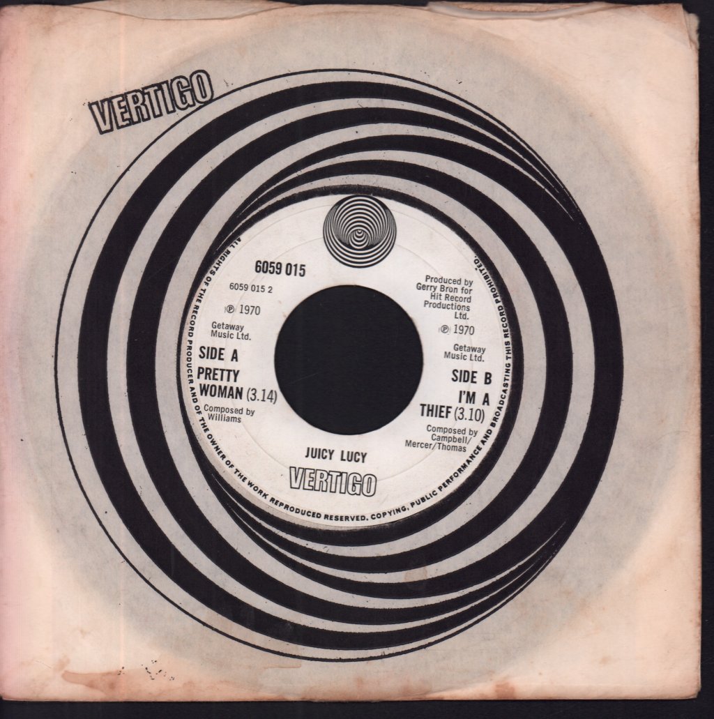 Juicy Lucy - Pretty Woman - 7 Inch