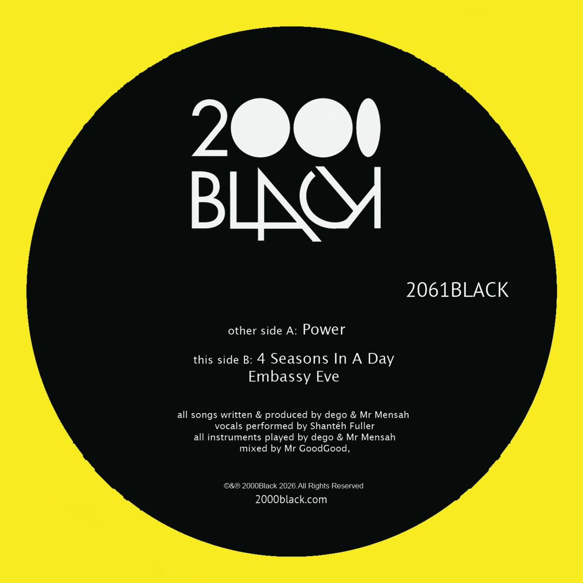 Dego - Power - 12 Inch