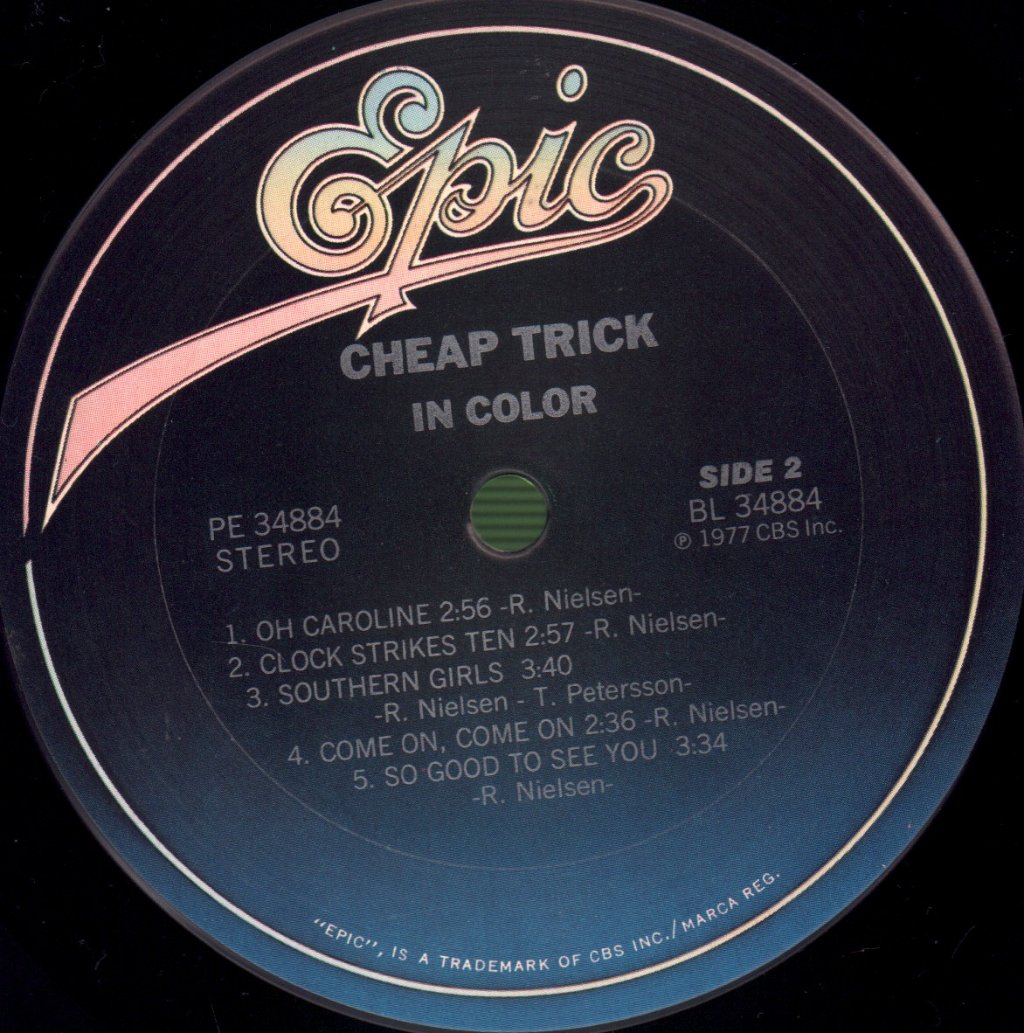 Cheap Trick - In Color - Lp