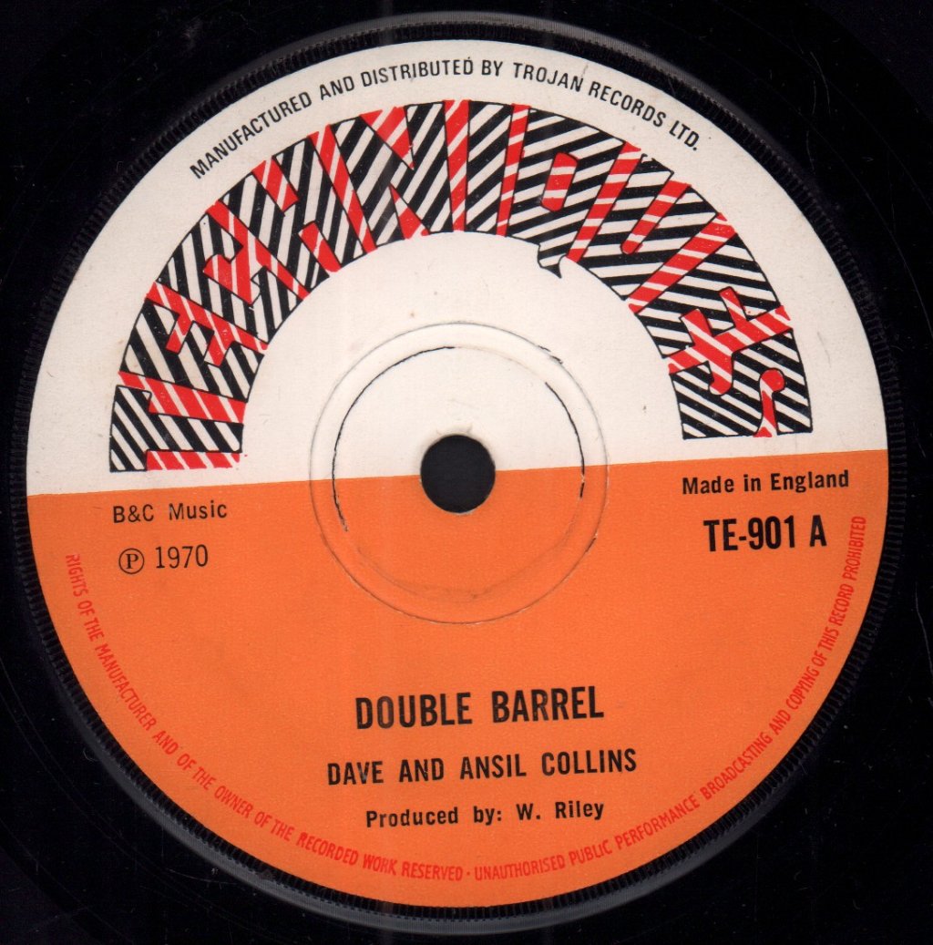 Dave And Ansil Collins - Double Barrel - 7 Inch