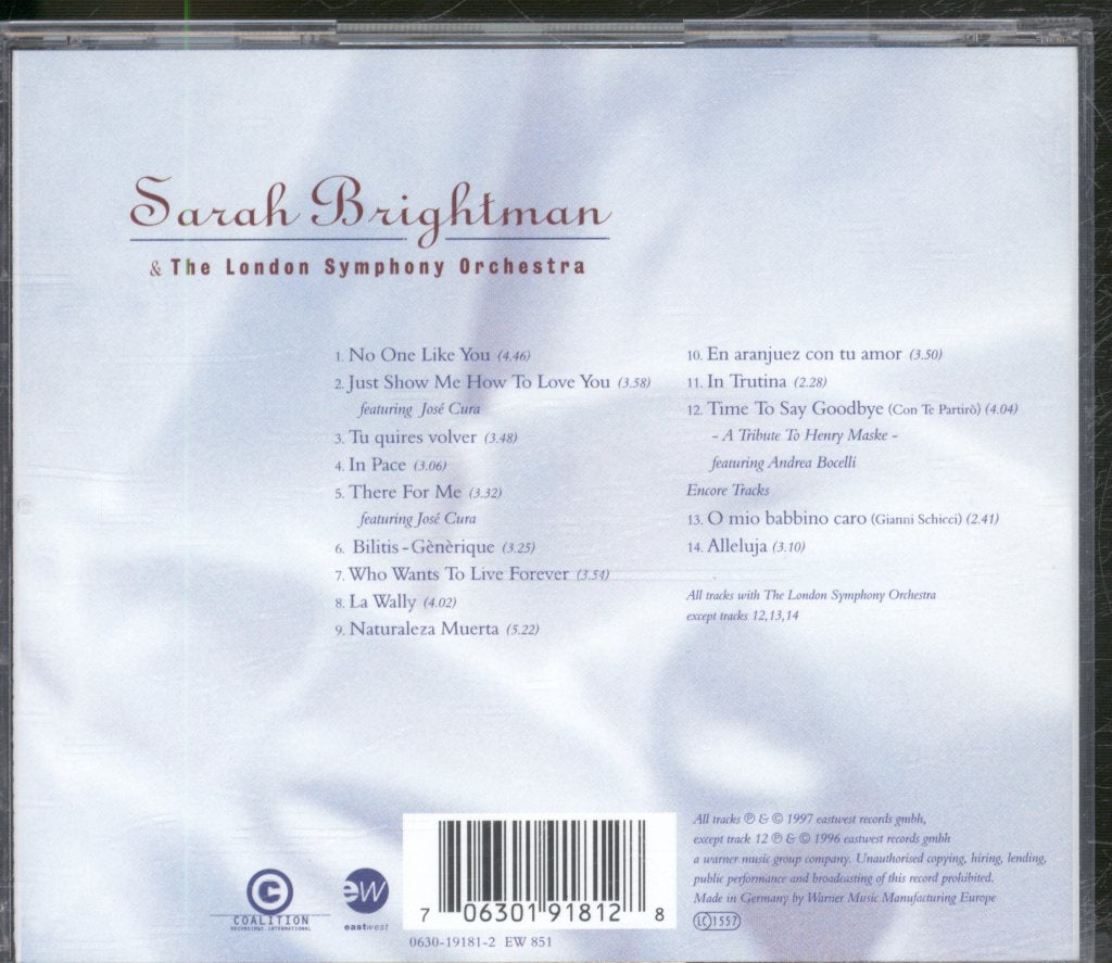 Sarah Brightman - Timeless - Cd