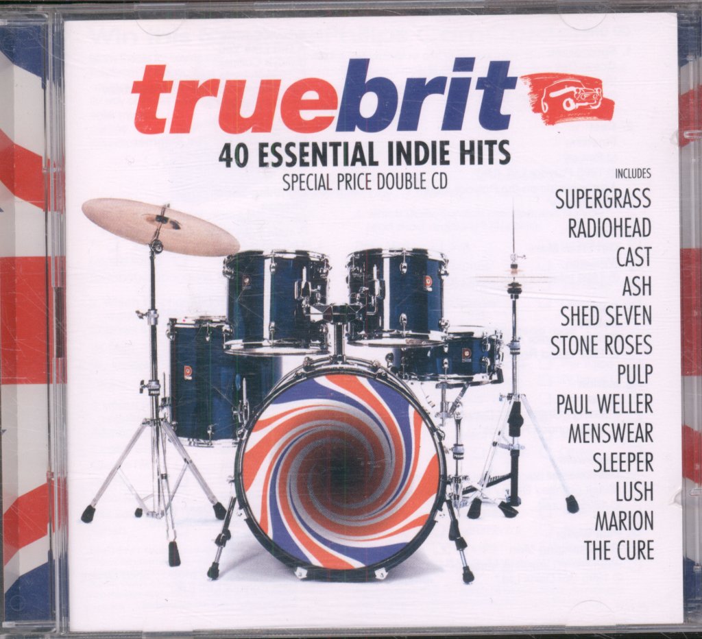 Various Artists - Truebrit - 40 Essential Indie Hits - Double Cd