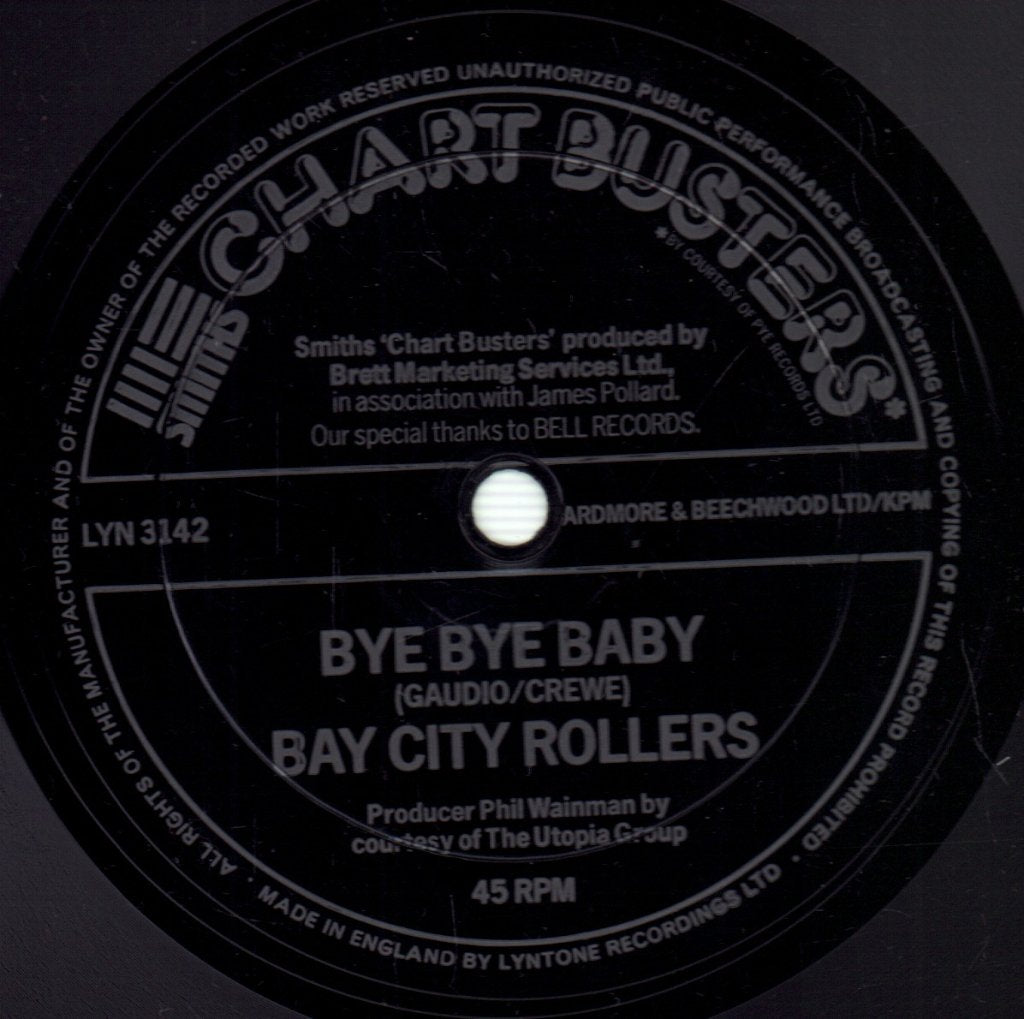 Bay City Rollers - Bye Bye Baby - 7 Inch