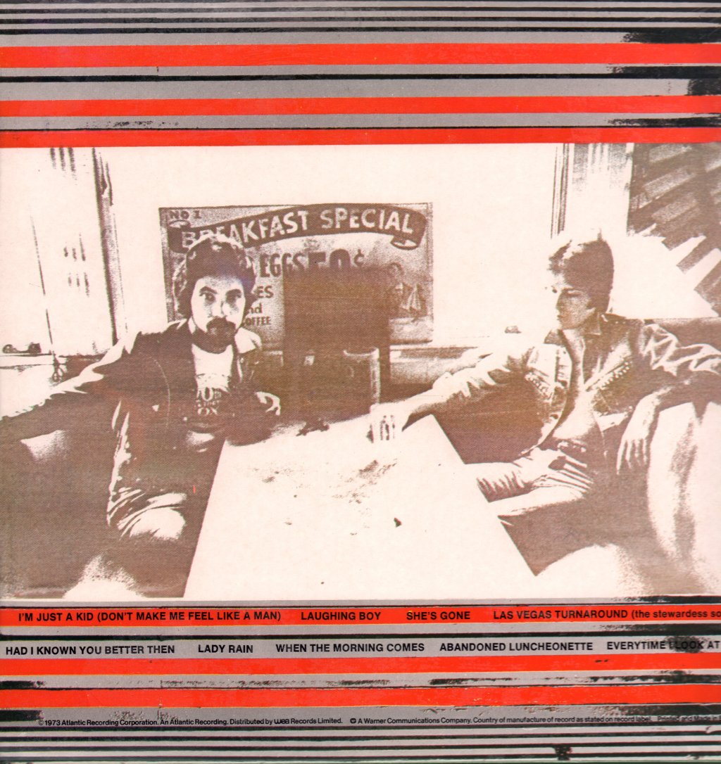 Hall And Oates - Abandoned Luncheonette - Lp