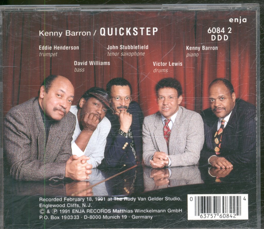 Kenny Barron Quintet - Quickstep - Cd