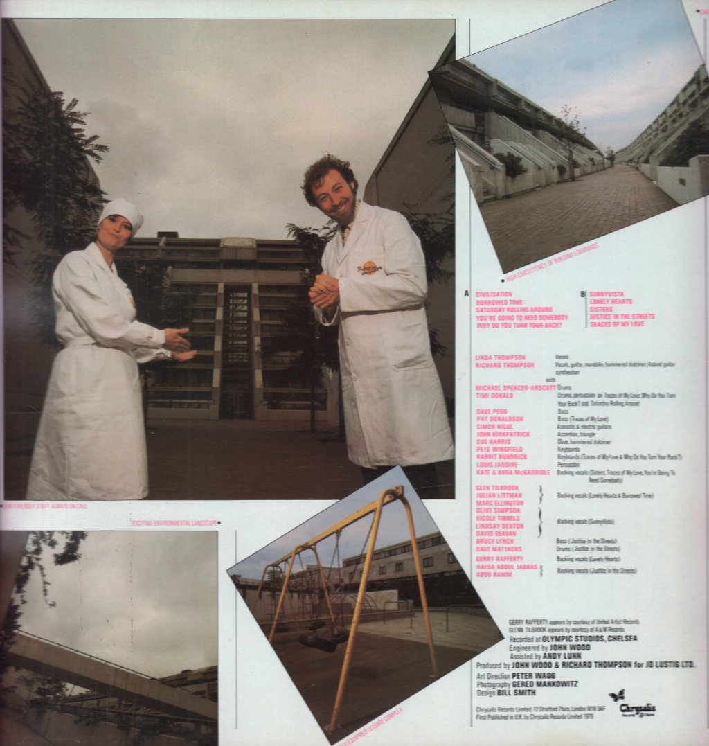 Richard & Linda Thompson - Sunnyvista - Lp