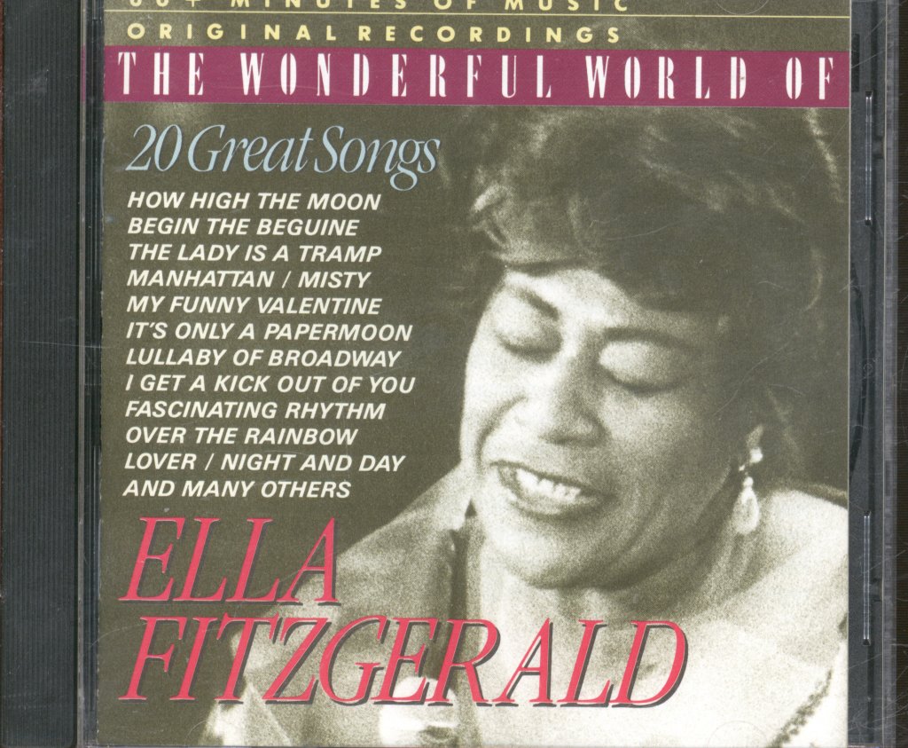 Ella Fitzgerald - Wonderful World Of Ella Fitzgerald (20 Great Songs) - Cd
