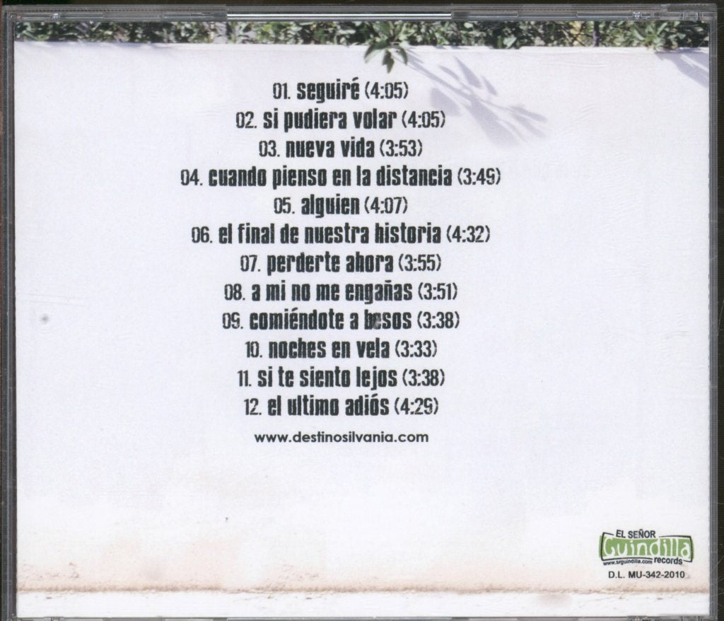 Destino Silvania - La Vida Presente - Cd