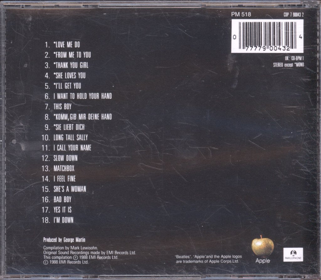 Beatles - Past Masters • Volume One - Cd