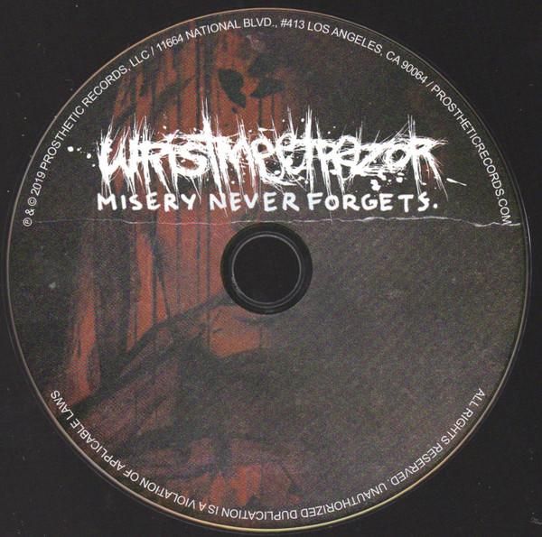 Wristmeetrazor - Misery Never Forgets - Cd