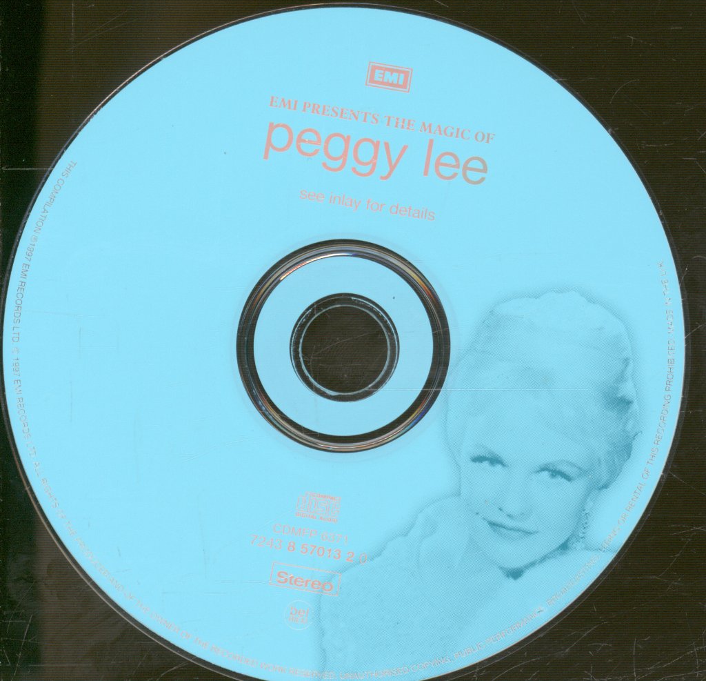 Peggy Lee - Emi Presents The Magic Of - Cd