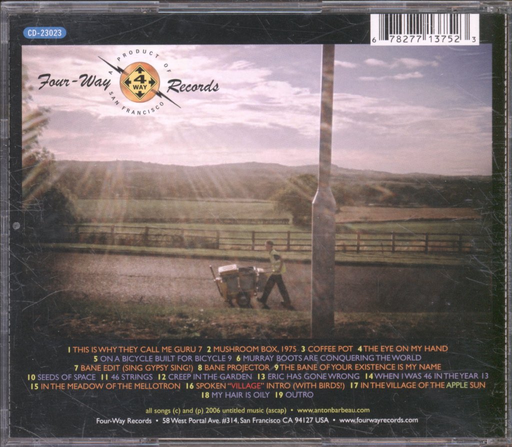 Anton Barbeau - In The Village Of The Apple Sun - Cd