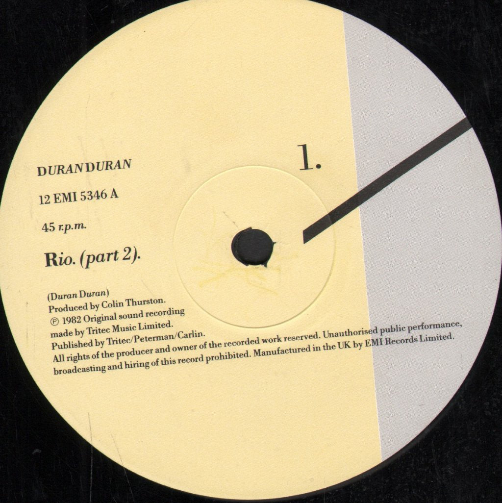 Duran Duran - Rio - 12 Inch
