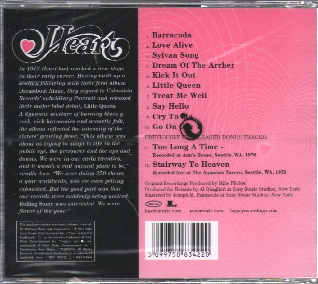 Heart - Little Queen - Cd