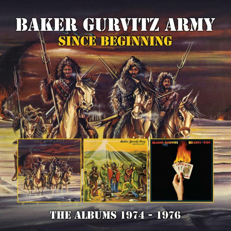 Baker Gurvitz Army - Since Beginning: the Albums 1974-1976 - Triple Cd