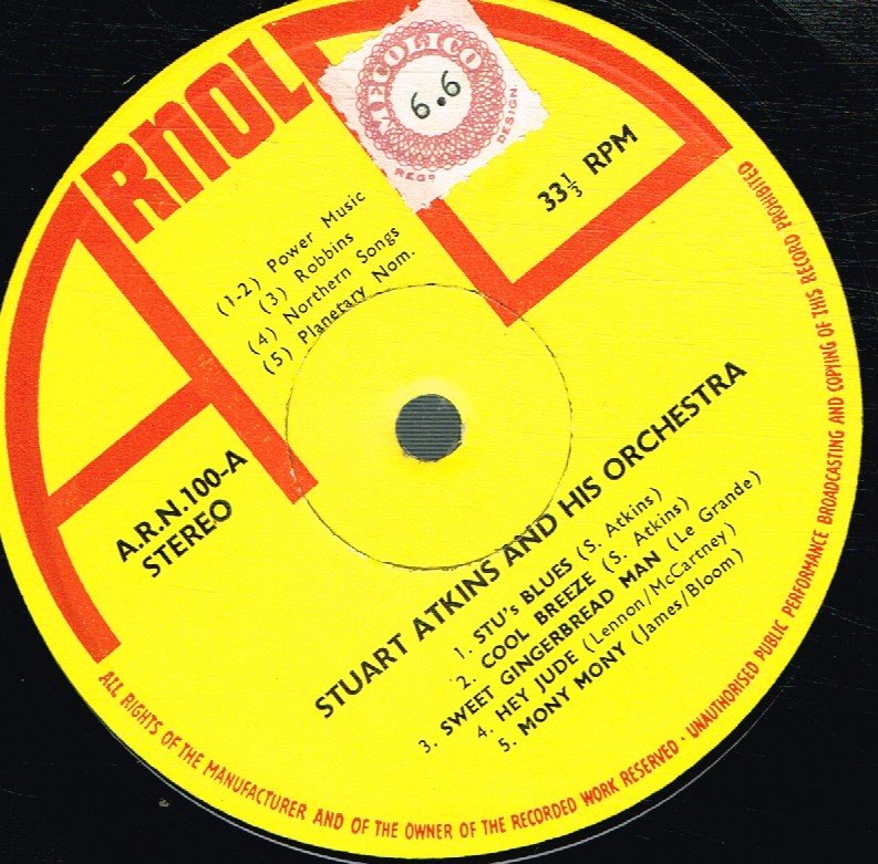 Stuart Atkins And His Orchestra - Big Band Now! - Lp
