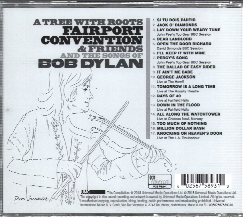 Fairport Convention And Friends - A Tree With Roots - The Songs Of Bob Dylan - Cd