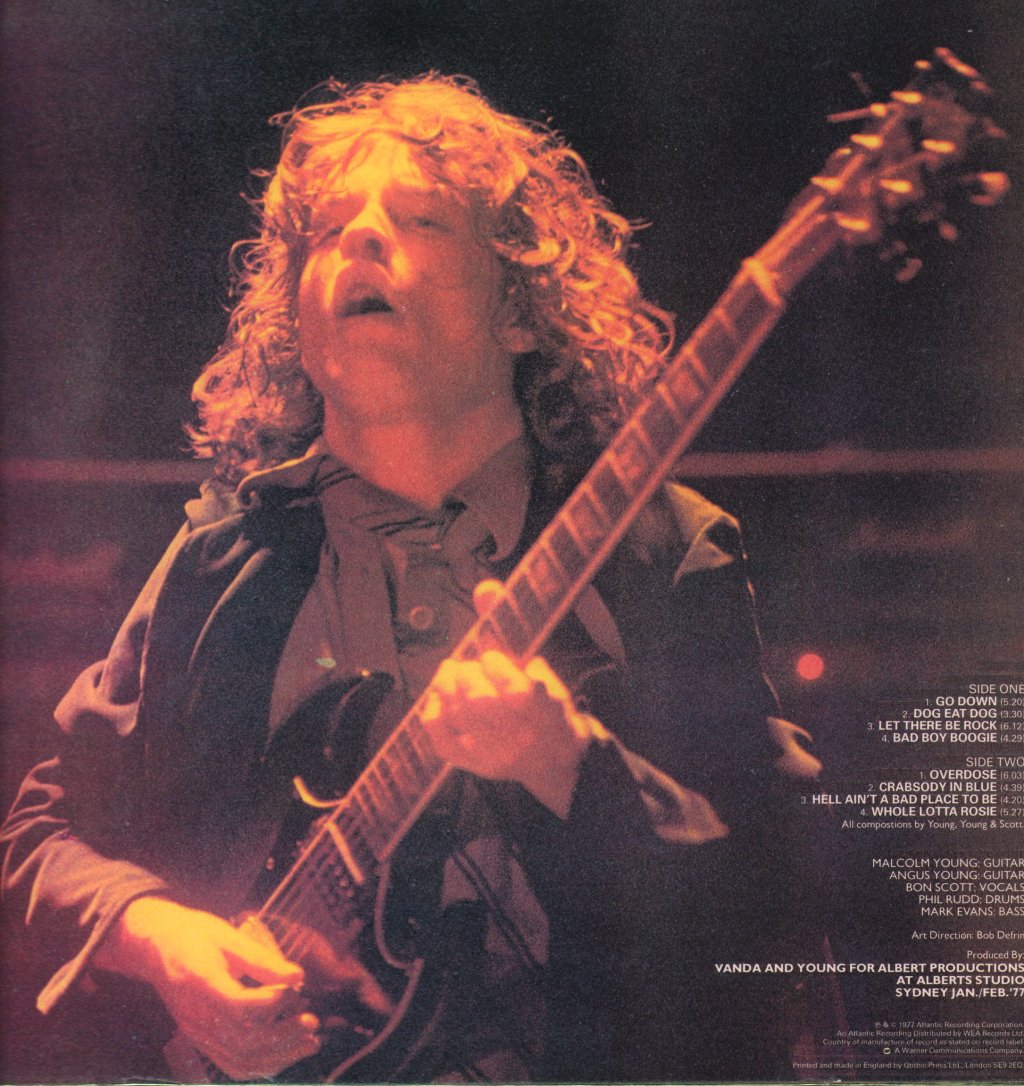 AC/DC - Let There Be Rock - Lp