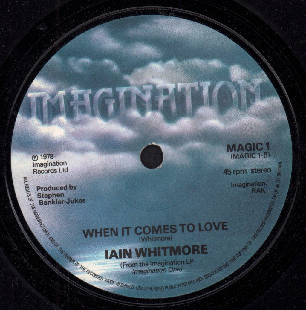 Iain Whitmore - All You Got To Do - 7 Inch