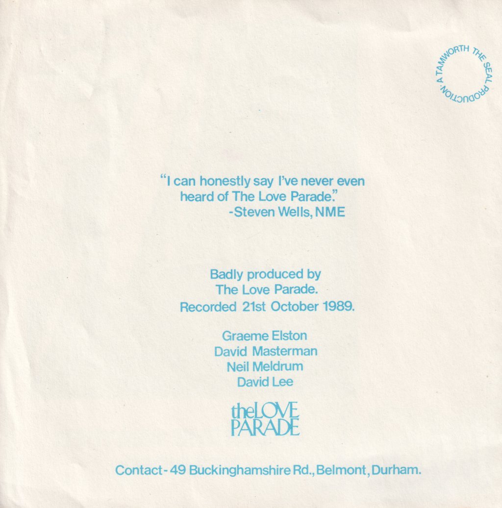 Love Parade - Under The Weather - 7 Inch