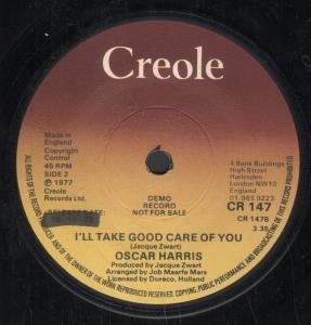 Oscar Harris - Sing Your Freedom Song - 7 Inch