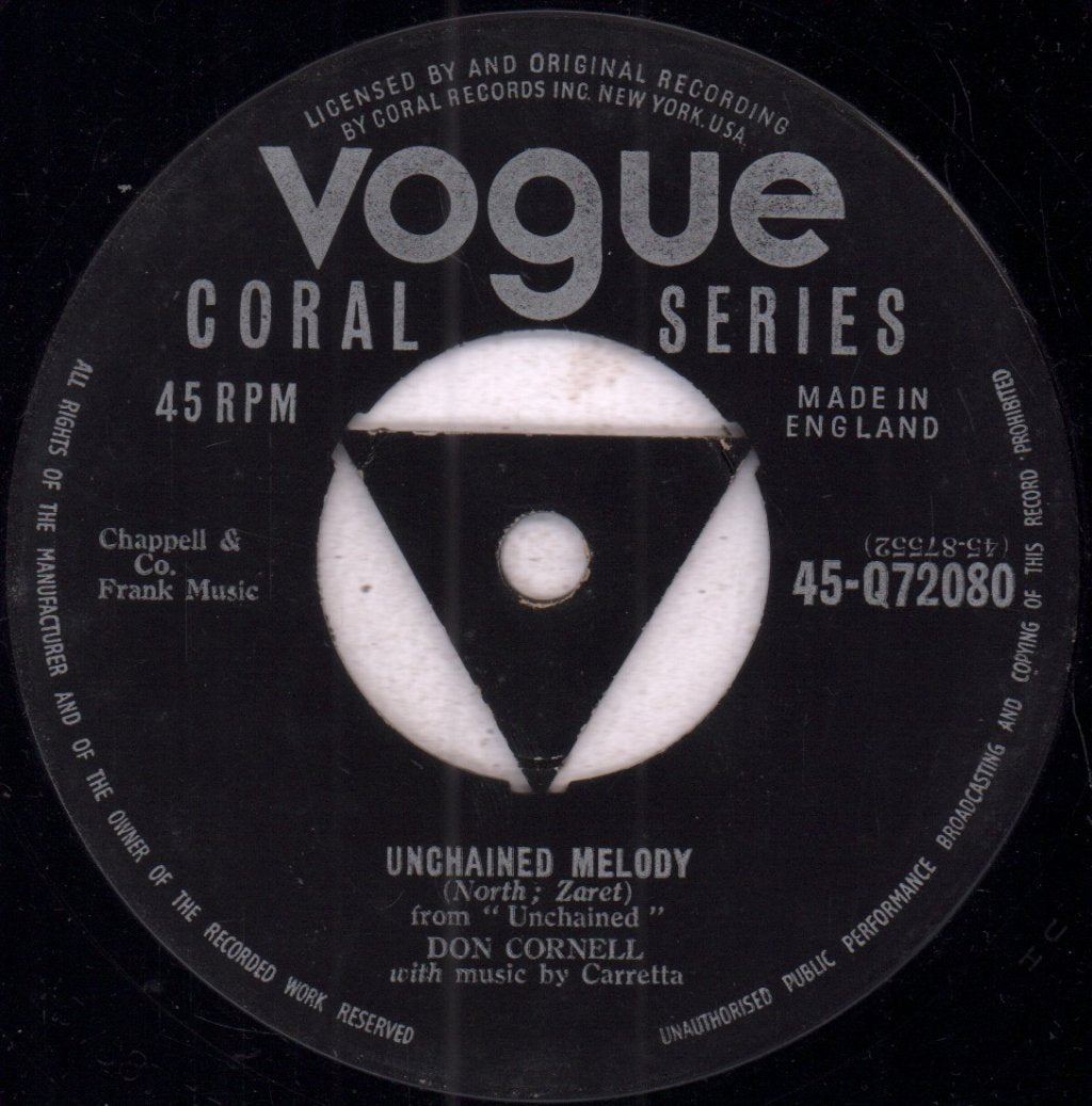 Don Cornell - Most Of All - 7 Inch