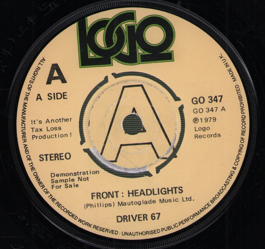 Driver 67 - Headlights - 7 Inch