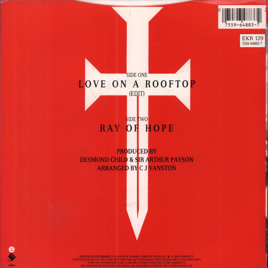 Desmond Child - Love On A Rooftop - 7 Inch