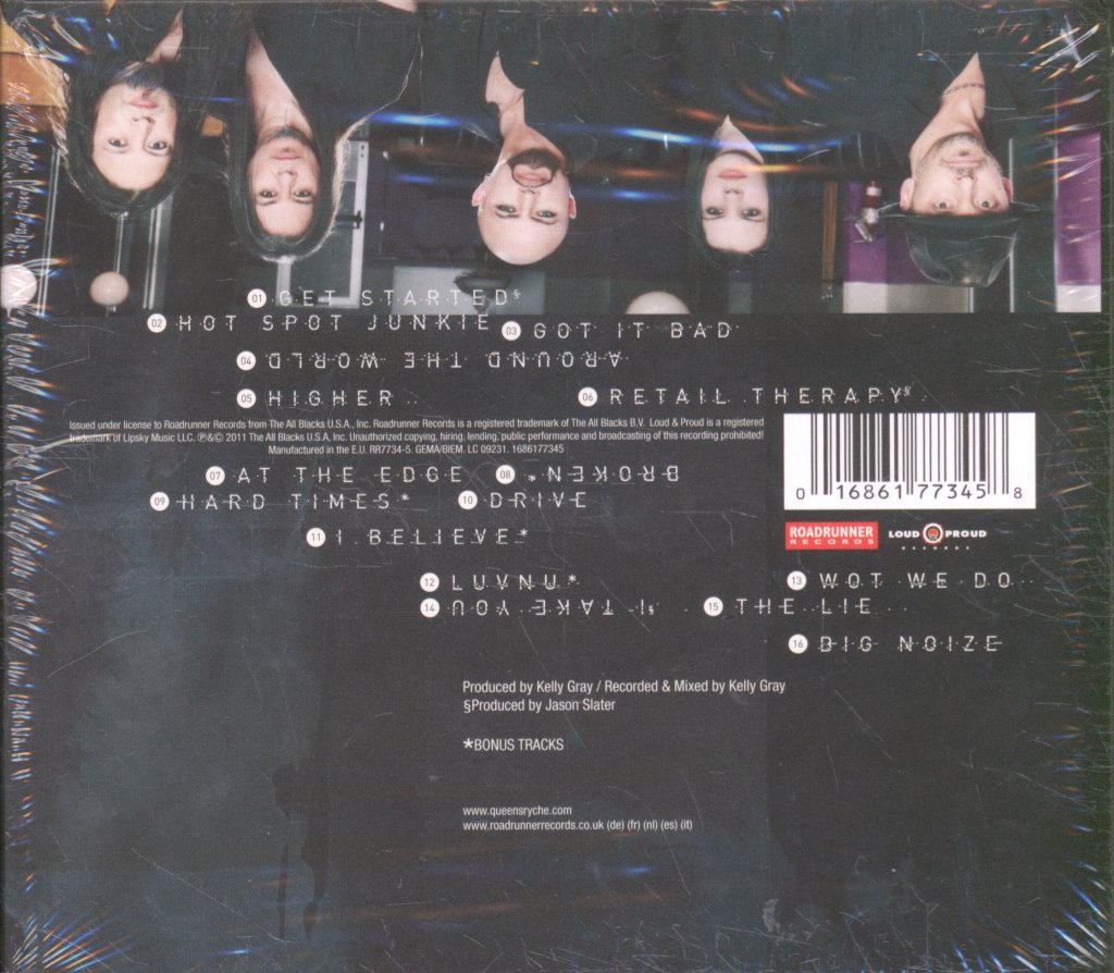 Queensrÿche - Dedicated To Chaos - Cd
