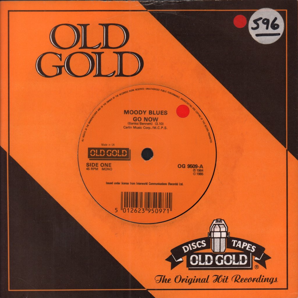 Moody Blues - Go Now - 7 Inch