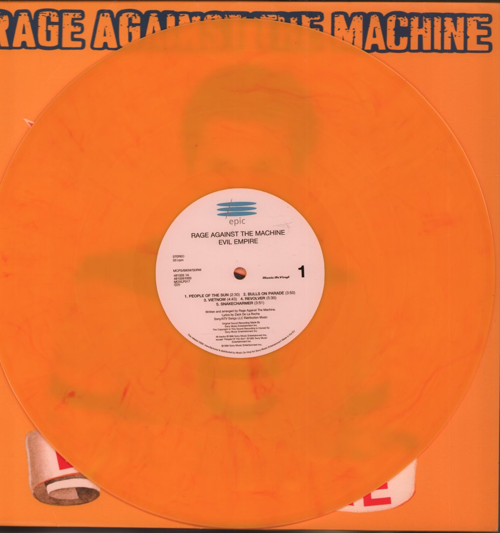 Rage Against The Machine - Evil Empire - Lp