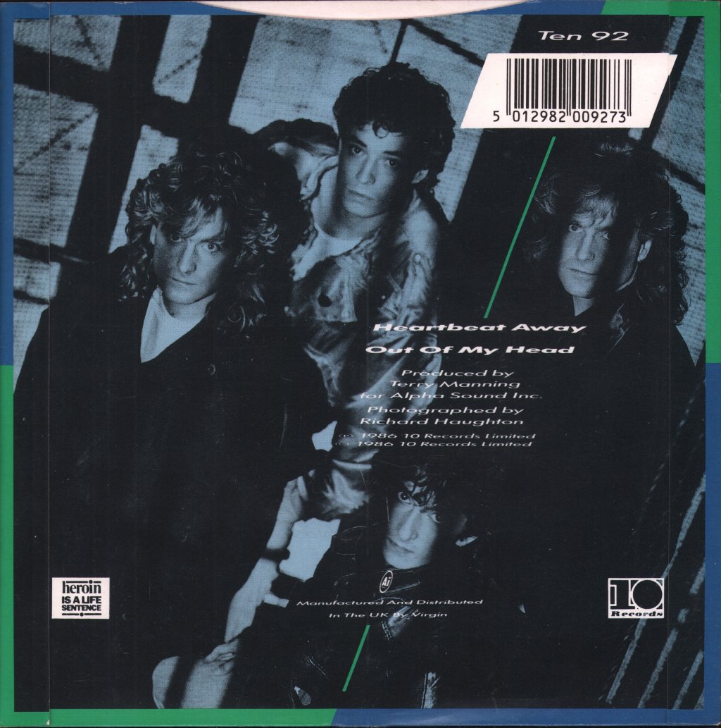 Outside Edge - Heartbeat Away - 7 Inch