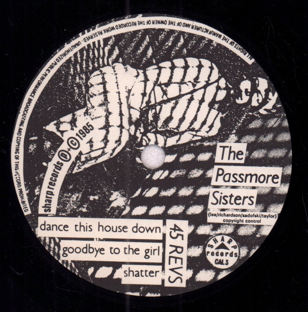 Passmore Sisters - Dance This House Down - 7 Inch