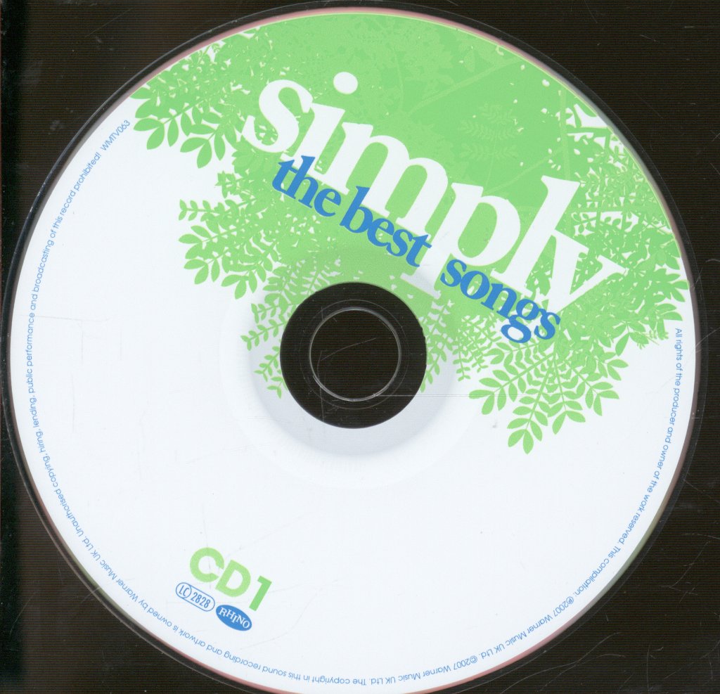 Various Artists - Simply The Best Songs - Double Cd