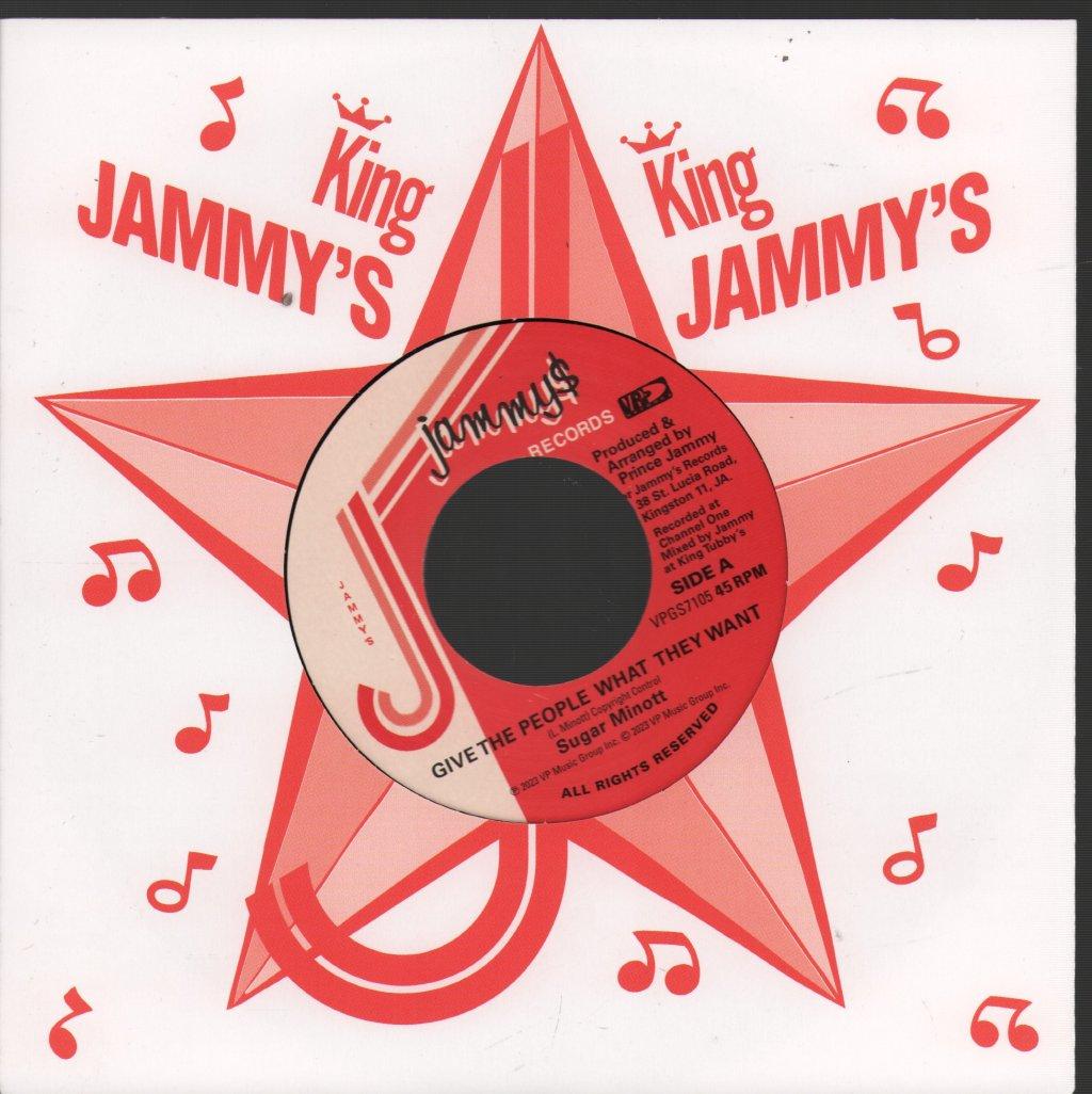 Sugar Minott - Give the People What They Want / Brothers of the Blade - 7 Inch