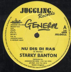 Starky Banton - Nu Dis Di Ras - 12 Inch