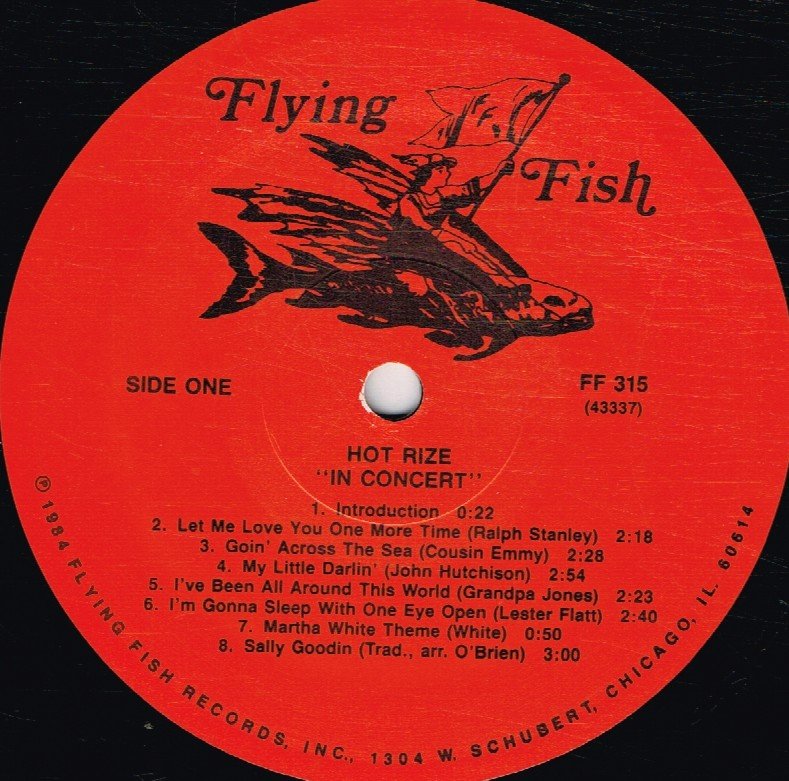 Hot Rize - In Concert - Lp