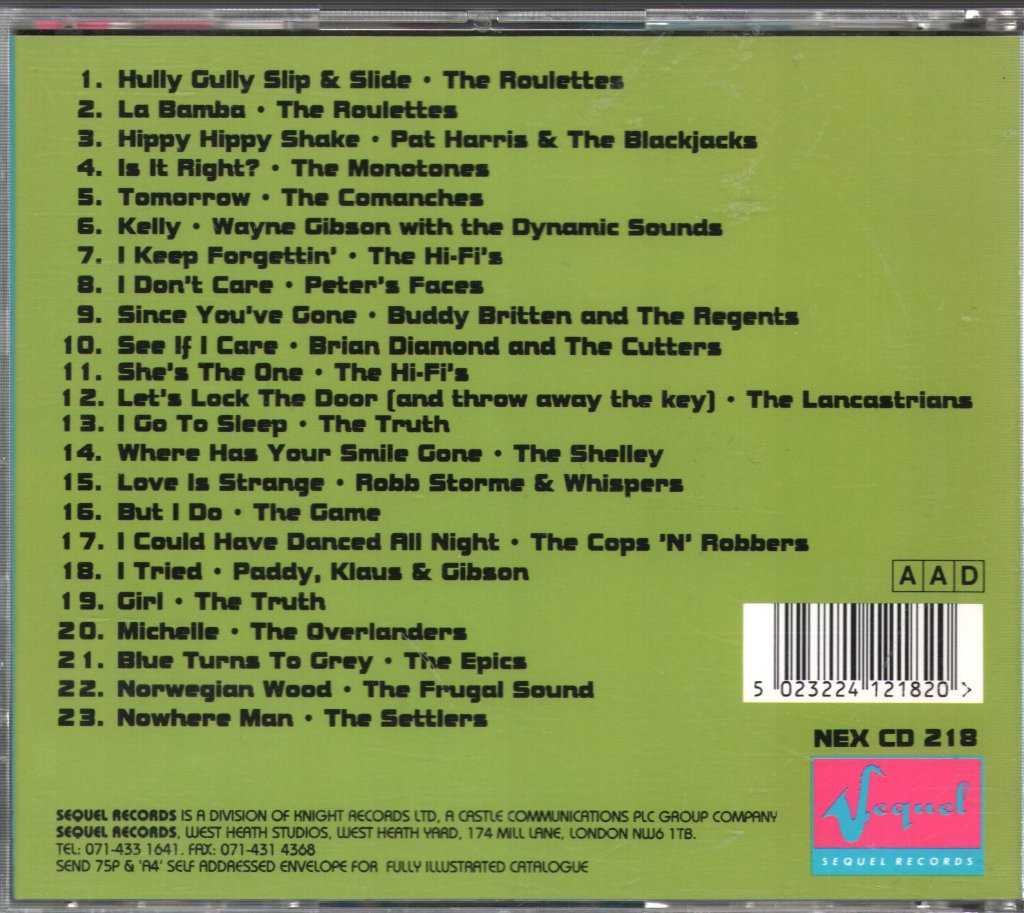 Various Artists - Hippy Hippy Shake - The Beat Era Volume Two - Cd