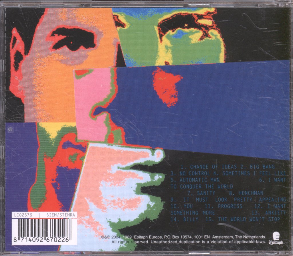 Bad Religion - No Control - Cd