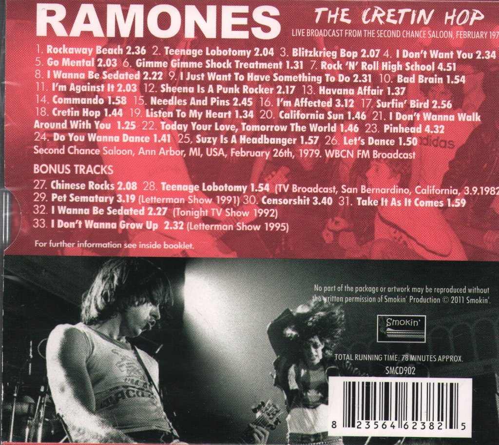 Ramones - Cretin Hop - Cd