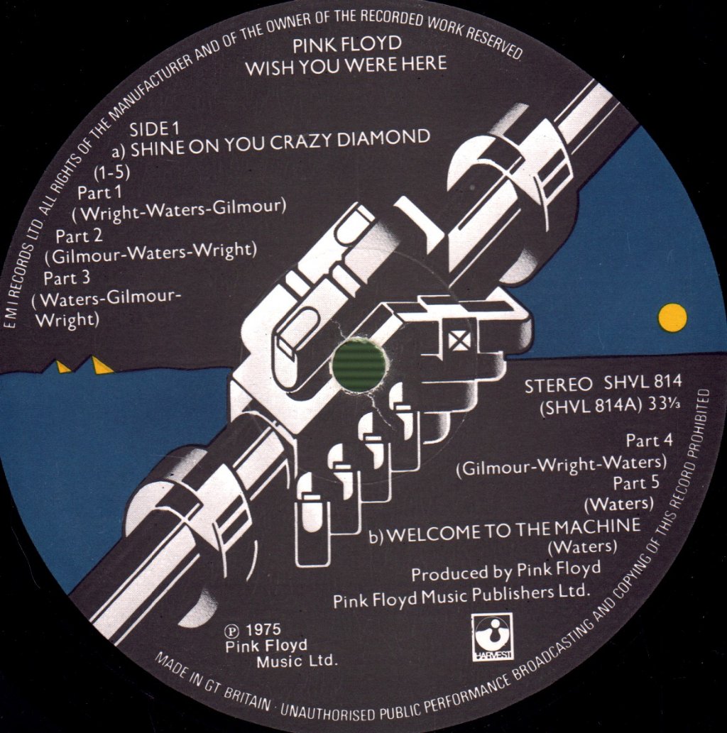 Pink Floyd - Wish You Were Here - Lp
