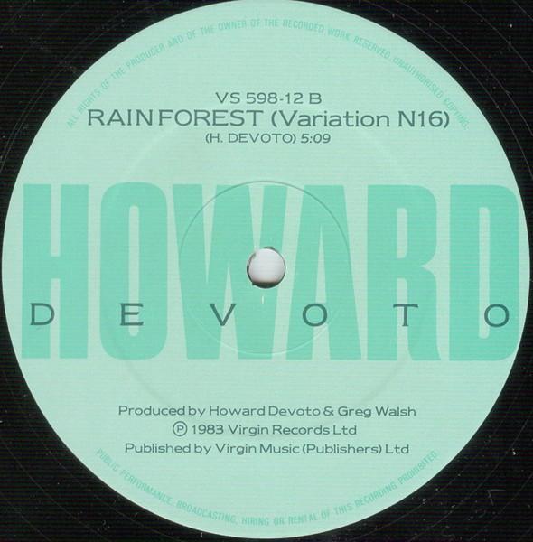 Howard Devoto - Rainy Season - 12 Inch